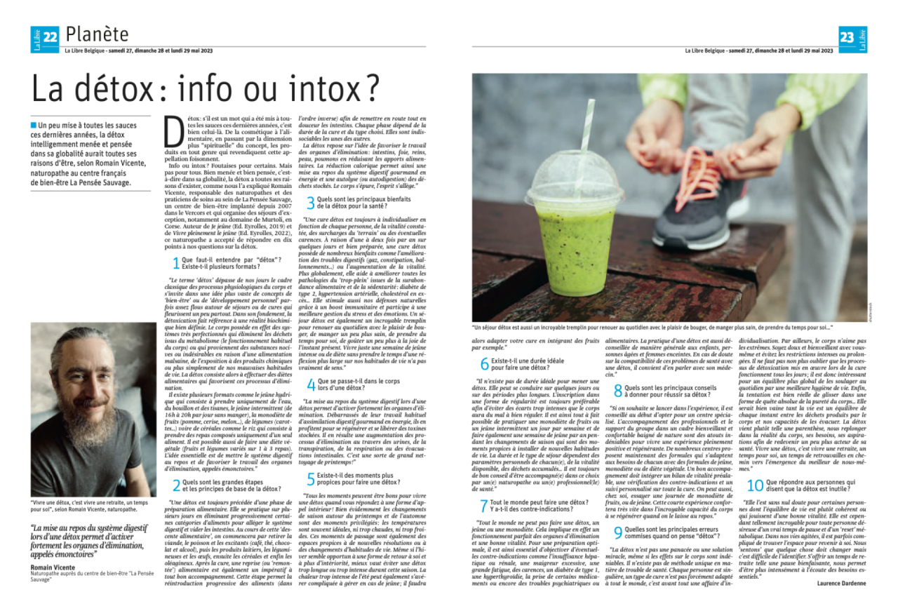 Article - La Libre Belgique